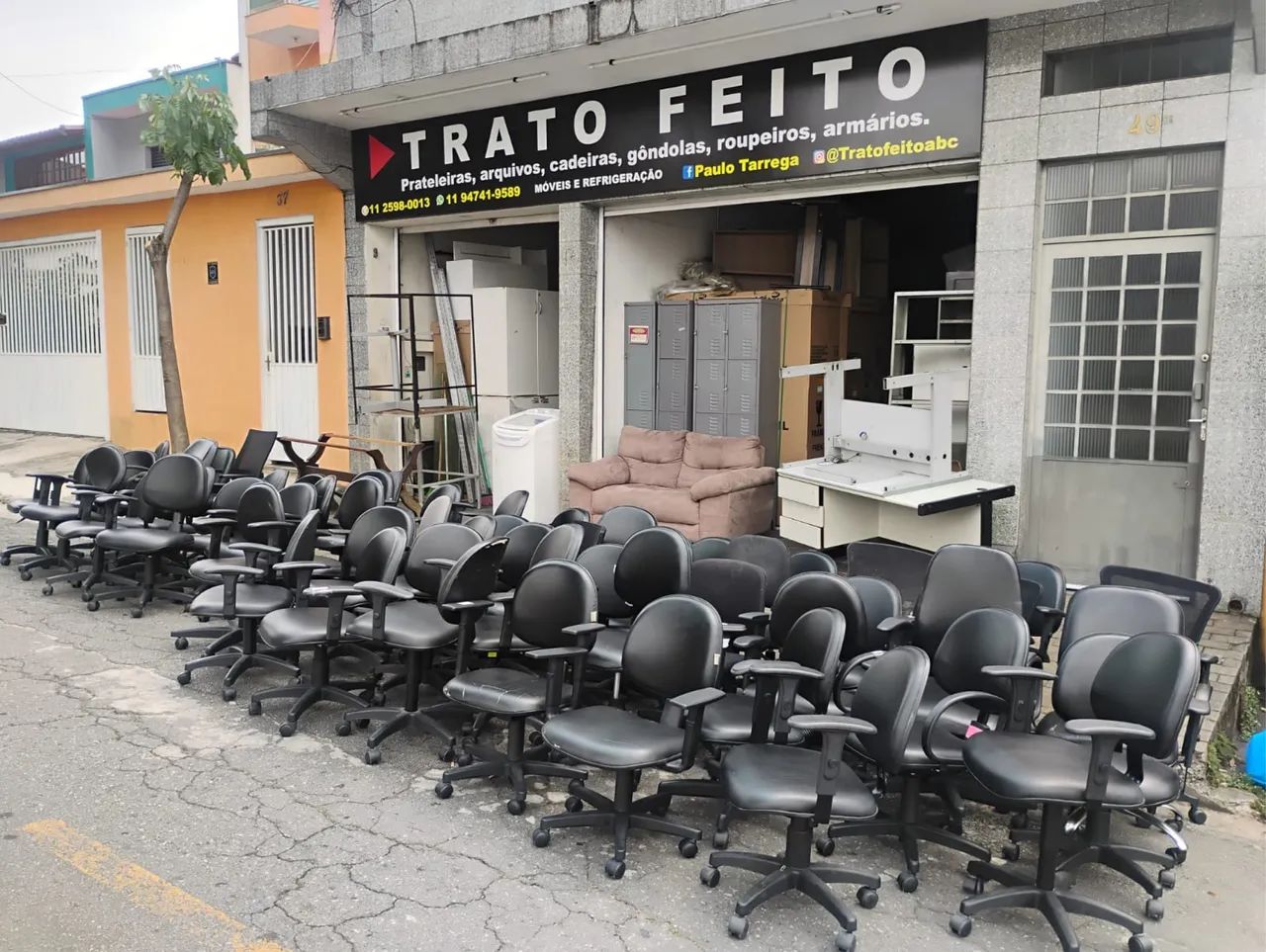 Cadeira de escritório NR17 - Foto 3