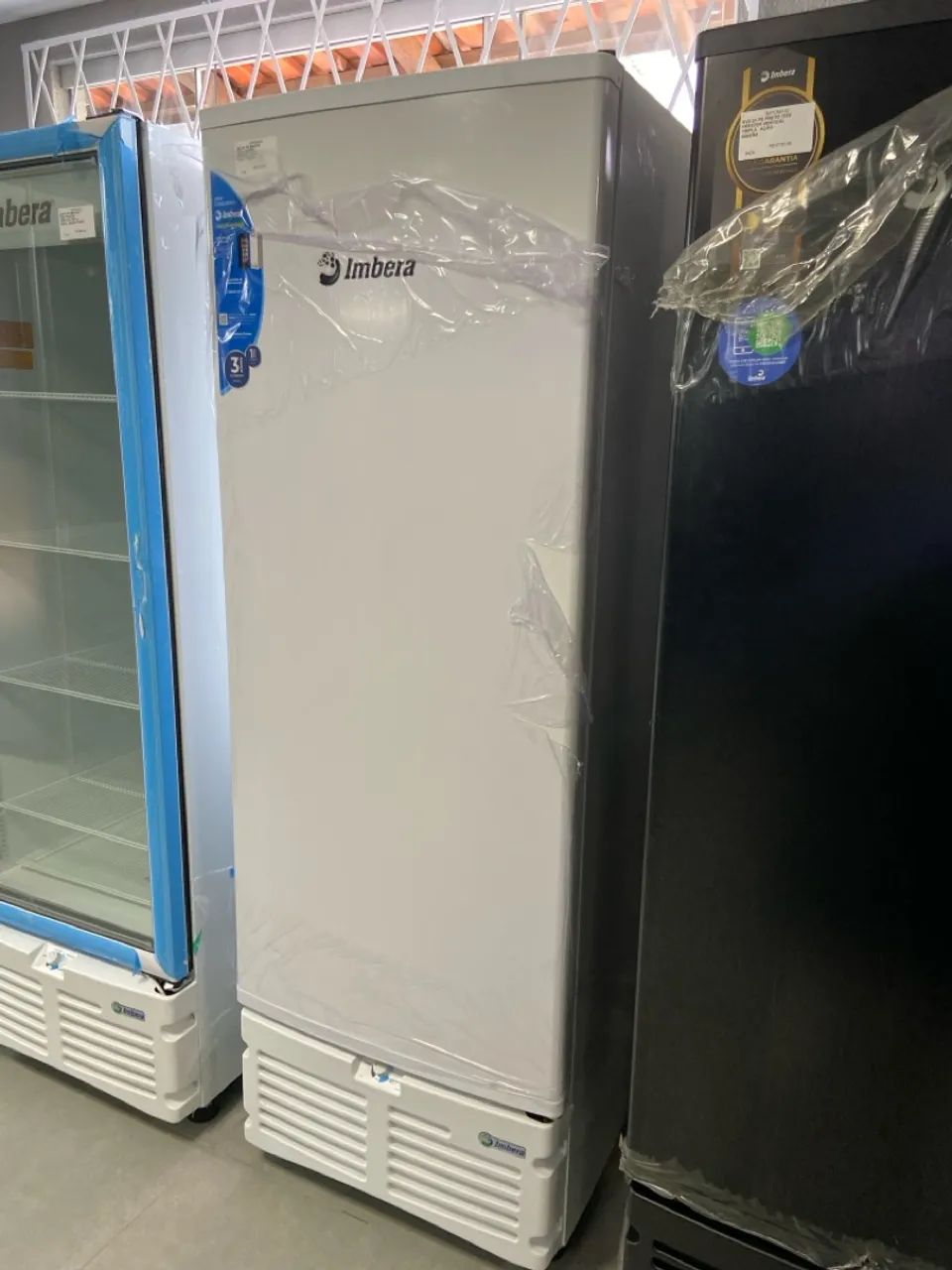EVZ-21 PS BRANCO FREEZER VERTICAL TRIPLA AÇÃO - IMBERA - Foto 3