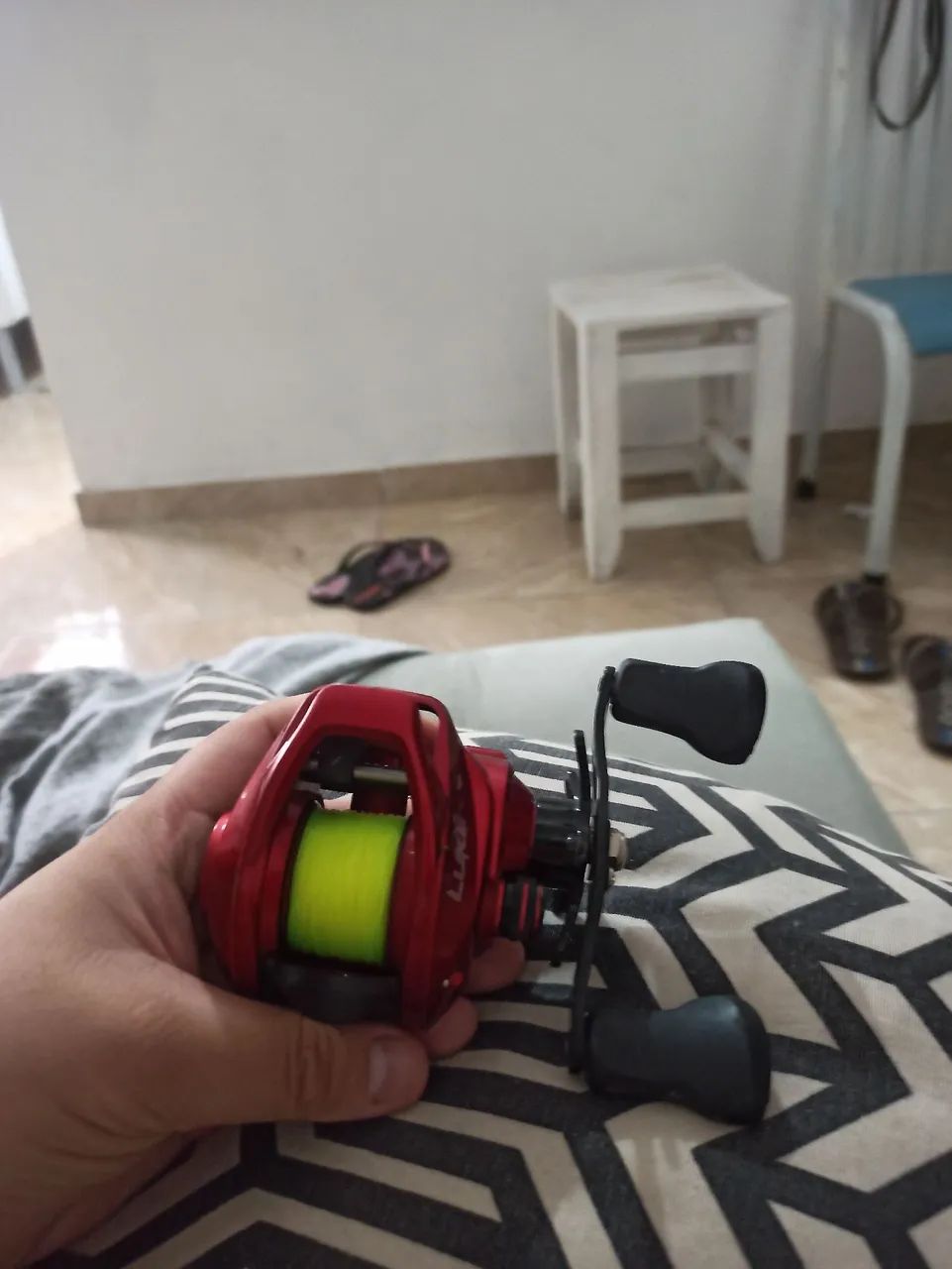 Kit completo pescaria 7 varas - Foto 4