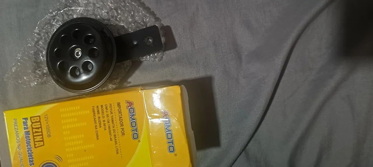 Buzina para motocicleta 12 V