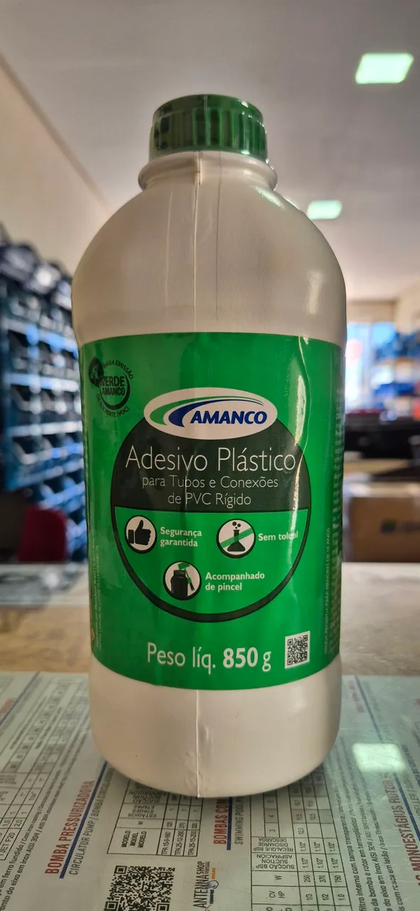 Adesivo Plástico para PVC Rígido Amanco