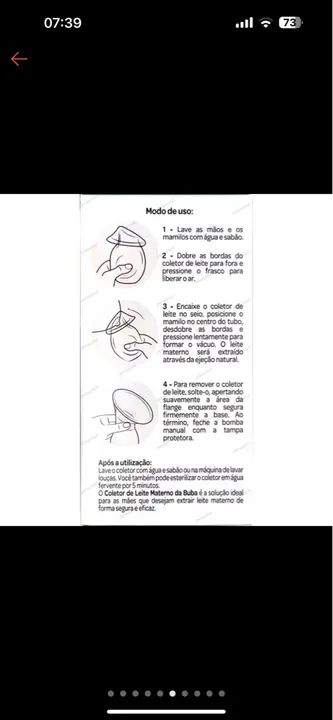 Bomba de Leite Manual para Amamentação - 90ml - Foto 3