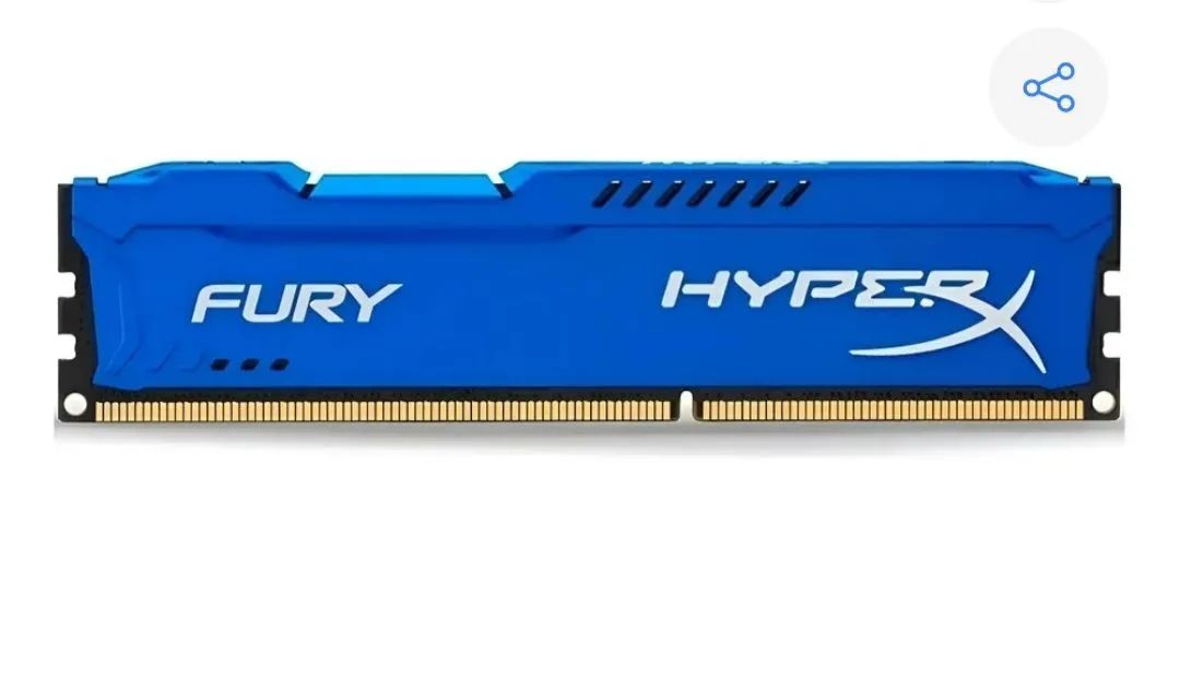 Memória RAM HYPERX 8gb 2 unidades 