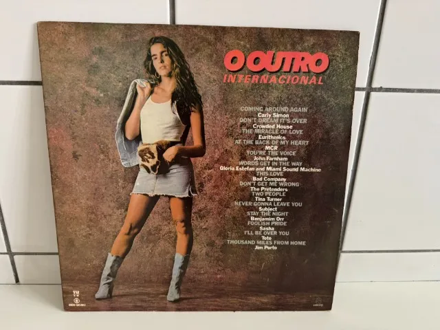 Disco Vinil - O Outro - LP - Internacional (Usado) - Novela - Som Livre - 1987