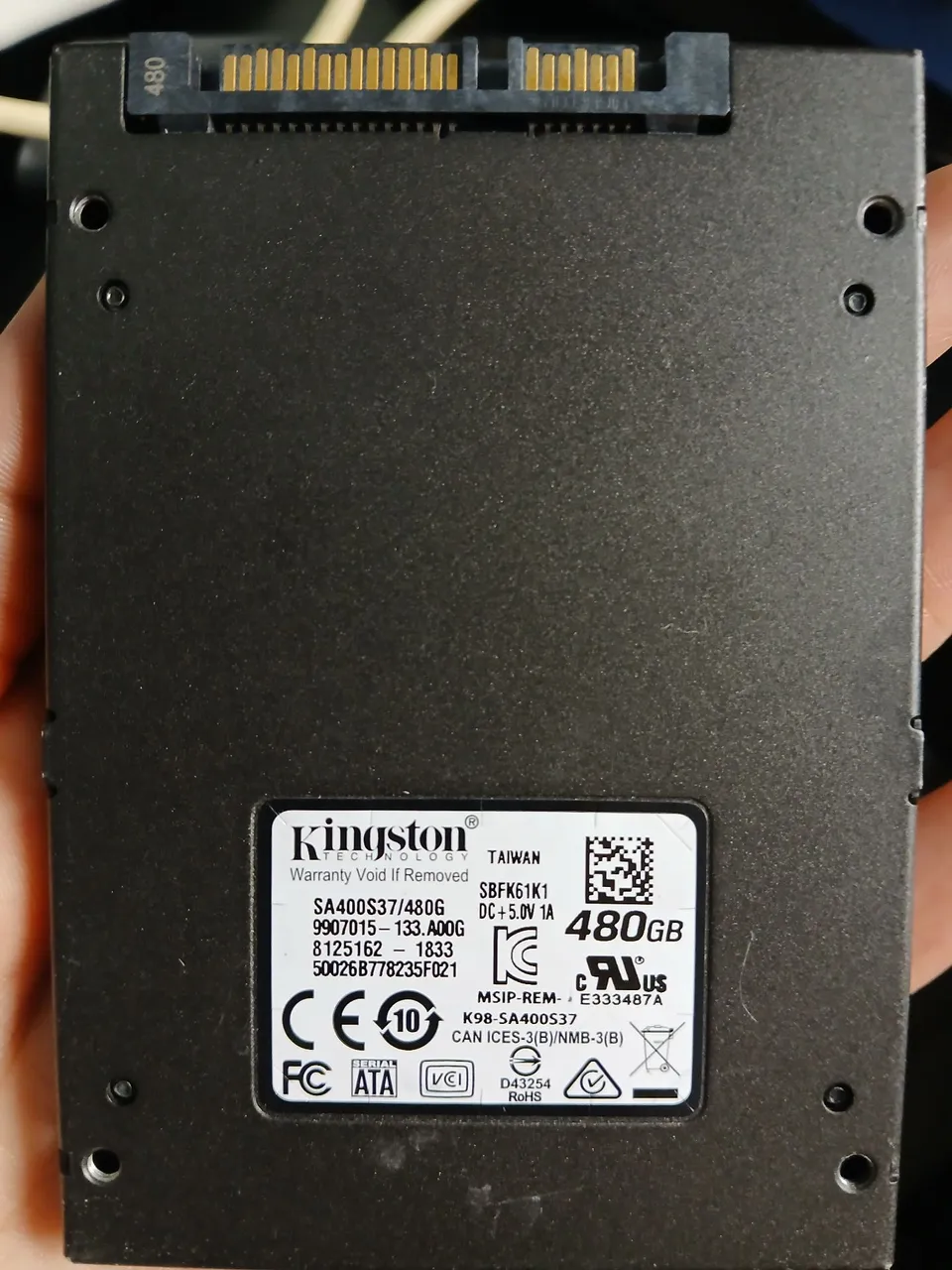 SSD Kingston 480GB