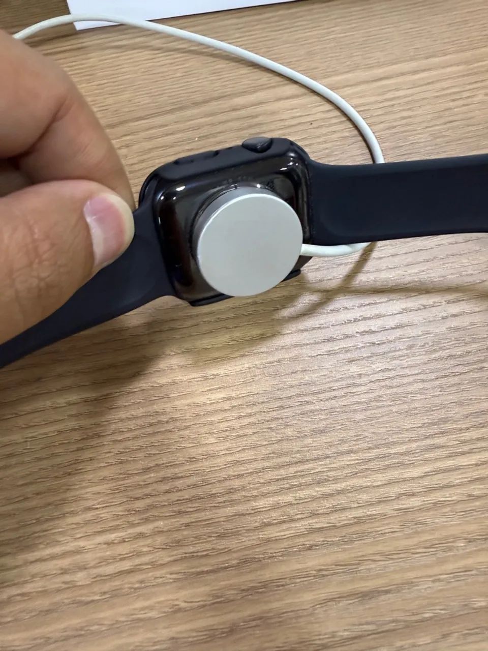Apple Watch Series 8 45mm Preto GPS 89% Saúde da Bateria - Foto 2