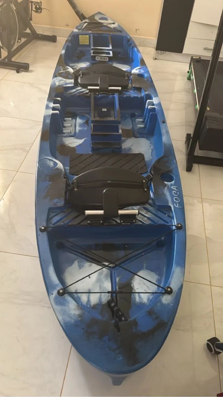 Caiaque pesca novo, com dois lugares  - Foto 2