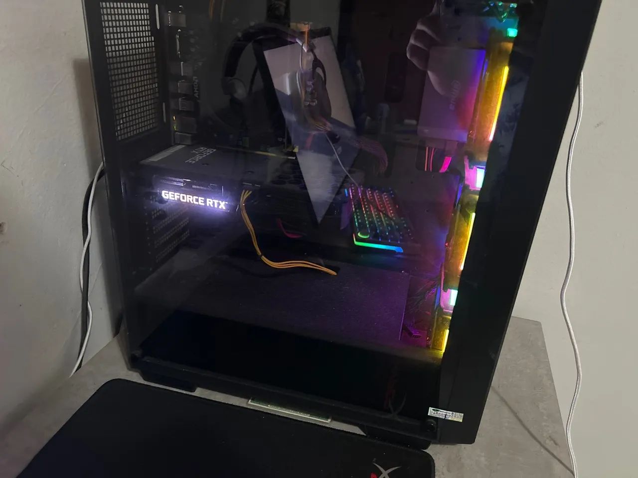 Setup gamer completo (tudo que está na foto vai junto) negociável - Foto 2