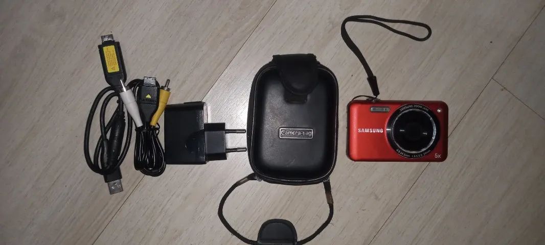 câmera digital rosa - samsung es65 (27m)