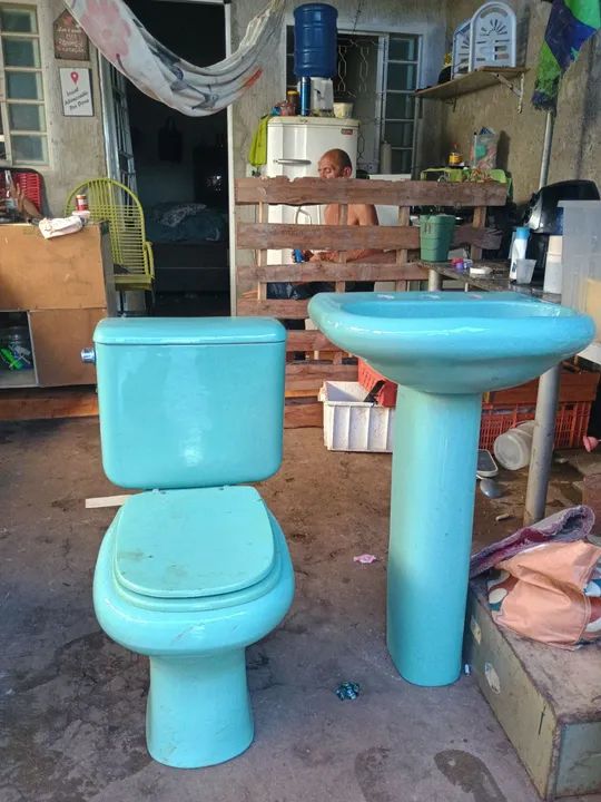 Acoplado completo série luxo ideal standart com lavatório  - Foto 5