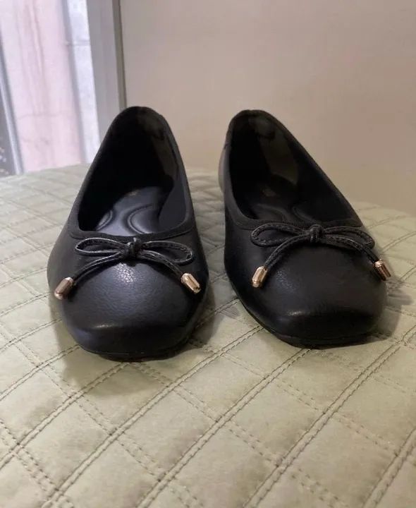 Sapatilha Ana Capri Preta