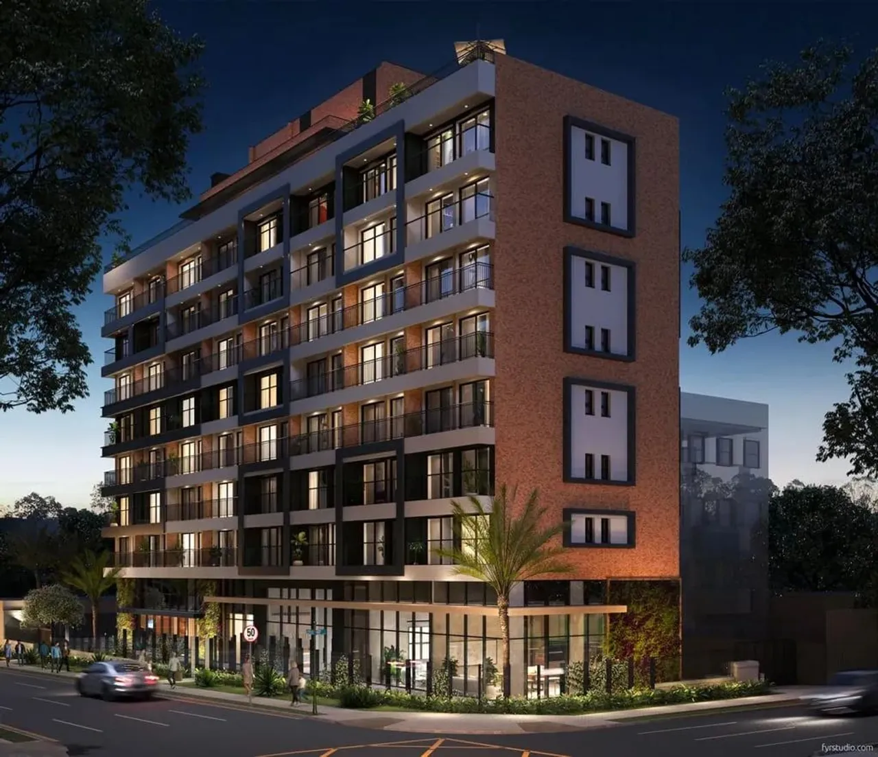 Studio à venda em Curitiba, Rebouças, com 1 quarto, 33,49m²
