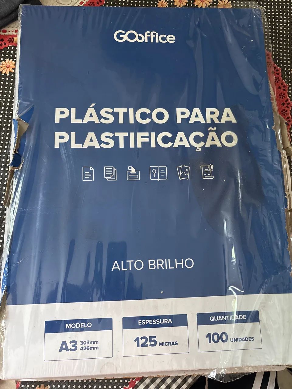 Plástico para plastificação GOoffice