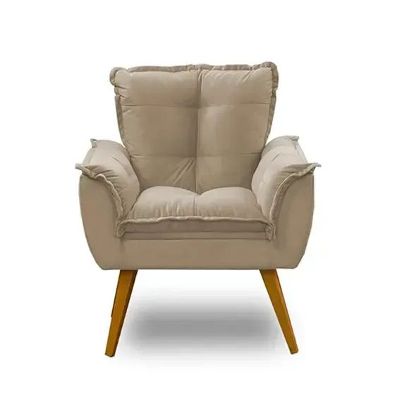 Poltrona Opala Bege - Foto 2