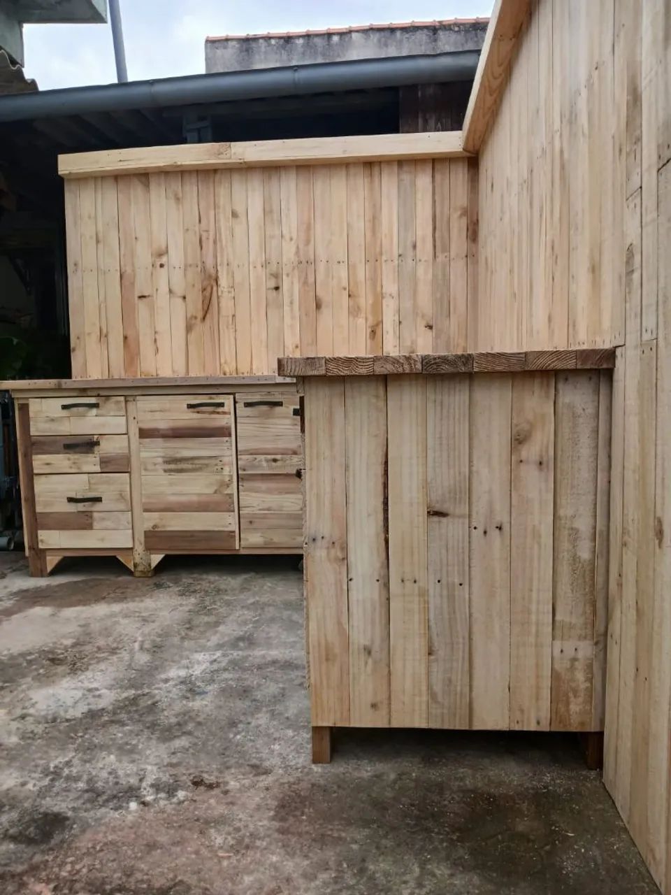 Mesa de Canto de Madeira Trabalho Pesado - Foto 6