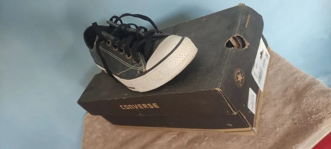 tenis all star couro - Foto 4