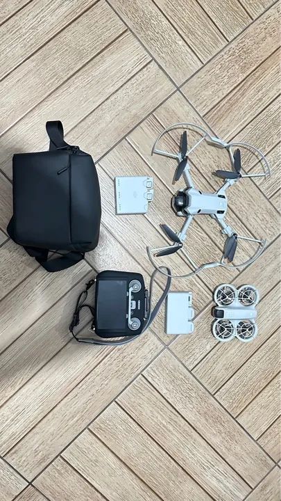 Drone DJI combo Mini 4 PRO + combo NEO - Impecável - Foto 4