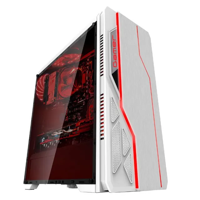 Gabinete Gamer Bluecase Bg-009,Branco