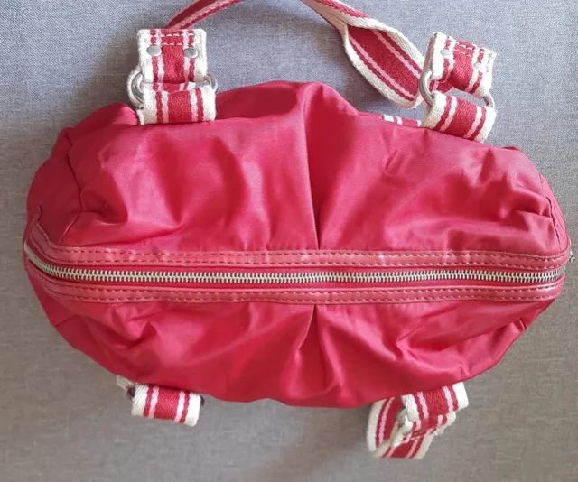Bolsa Mango rosa em nylon. - Foto 2