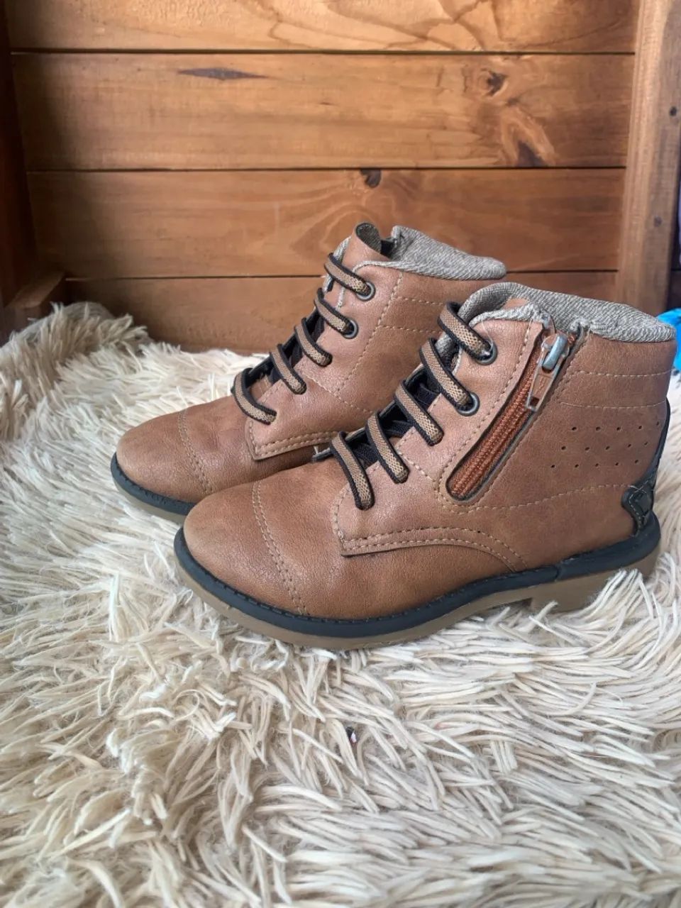 Botas Marrom para Menino