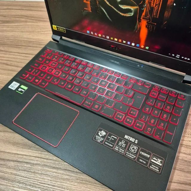Notebook Gamer Acer: Nitro 5 (Core i5 + GTX 1650 + SSD NVMe) c/ Garantia - Avalio trocas ! - Foto 5