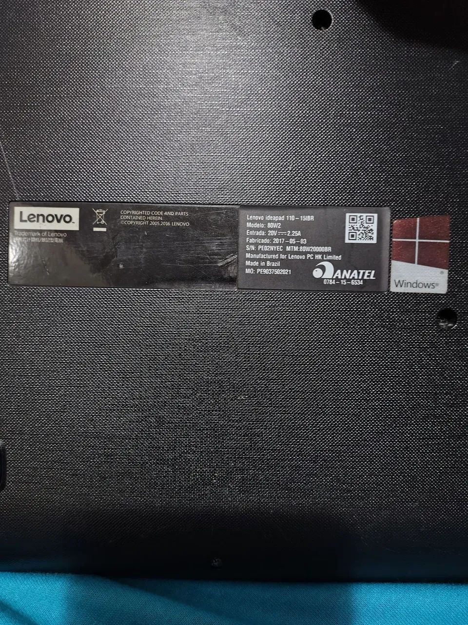 Notebook Lenovo Ideapad 110 (NAO FUNCIONA - PARA RETIRADA DE PECAS) - Foto 4