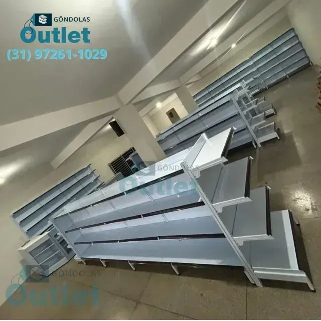 Gondolas para comercios e supermercados  - Foto 2