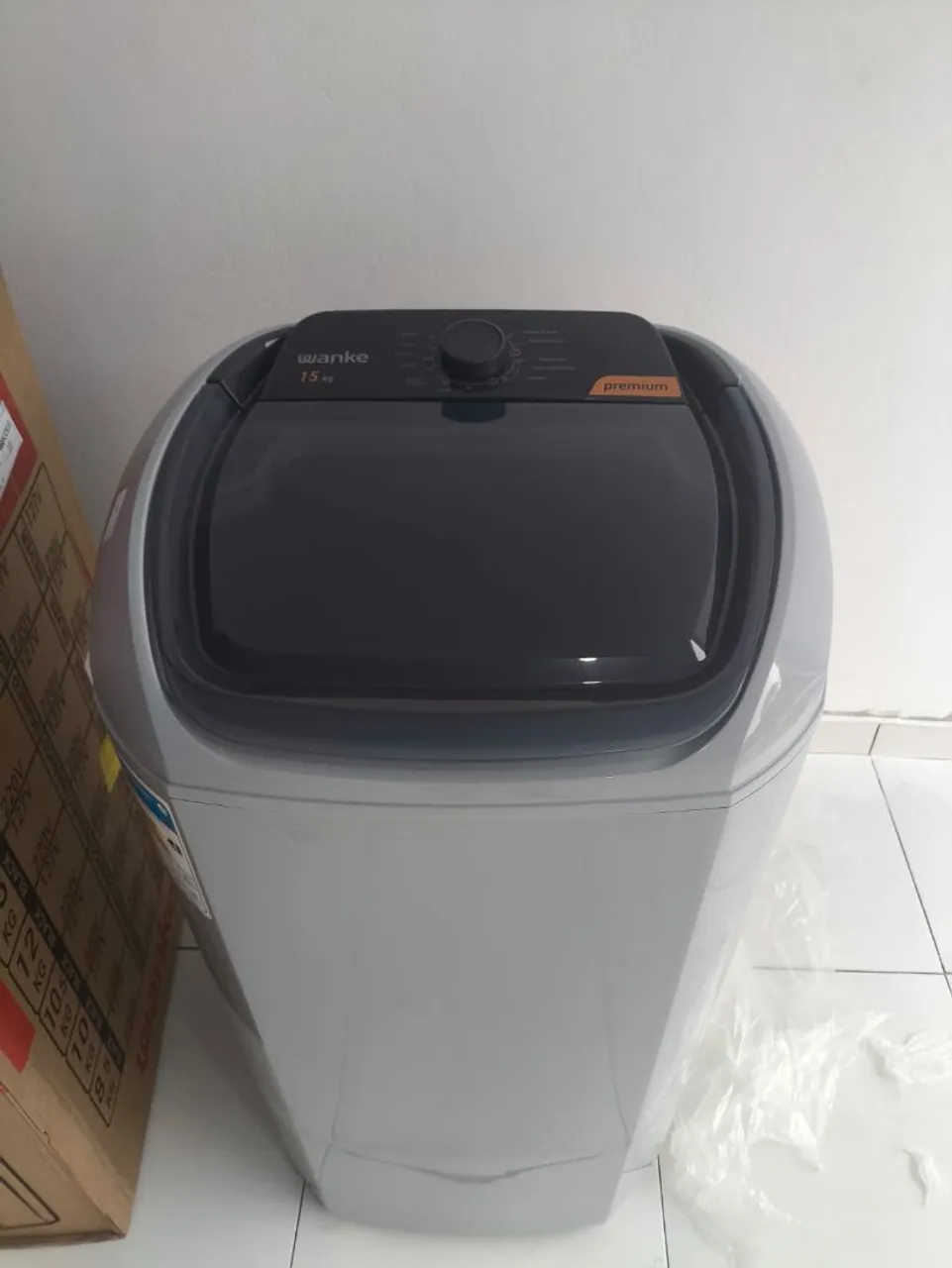 Máquina de Lavar Roupa Wanke 15kg nova