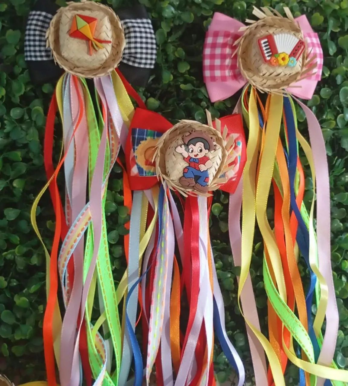 Laços de Fita para Festa Junina