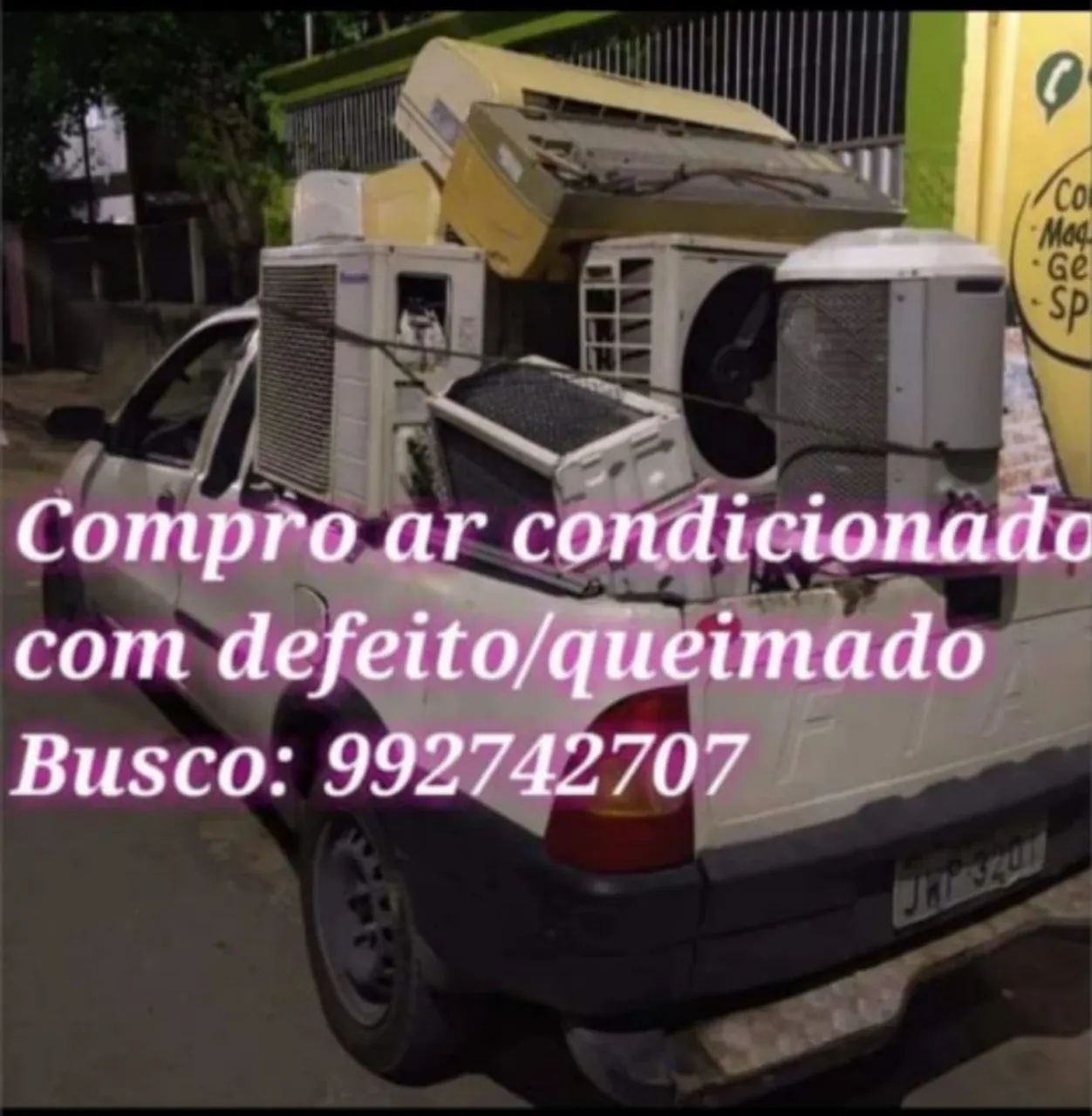 COMPRA AR CONDICIONADO COM DEFEITO 