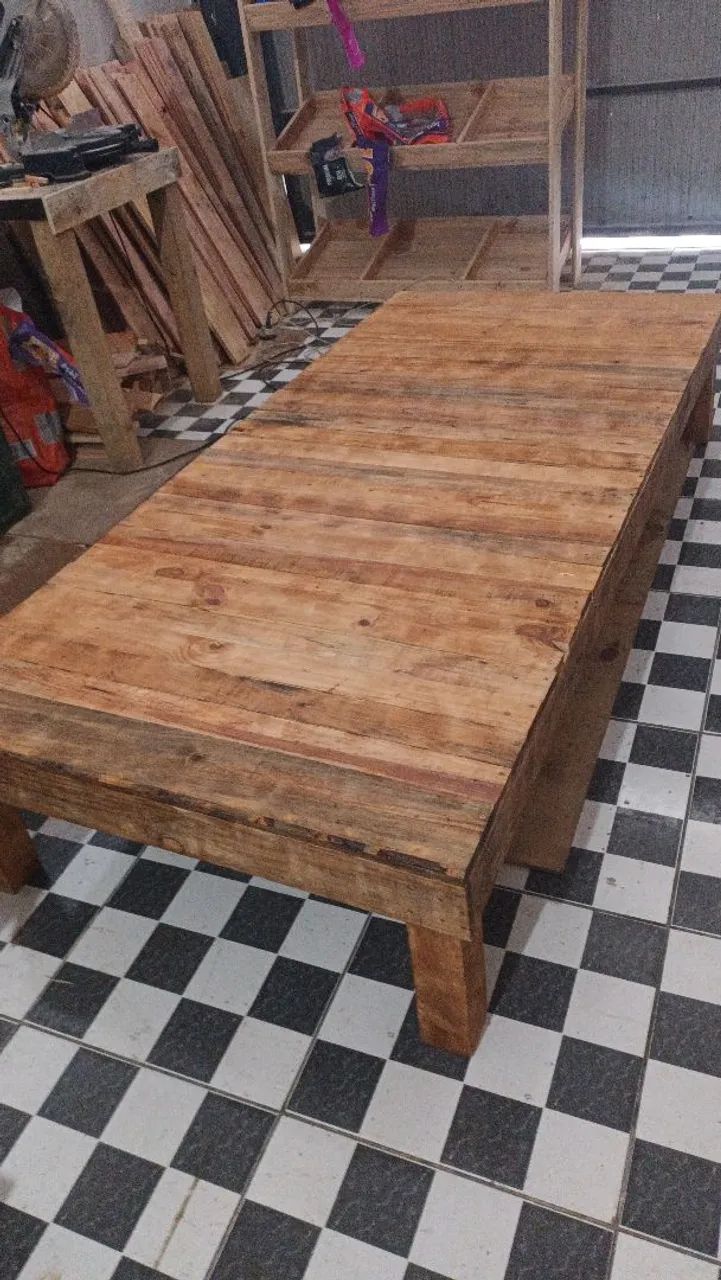 Cama Pallet - Estilo Industrial - Foto 2