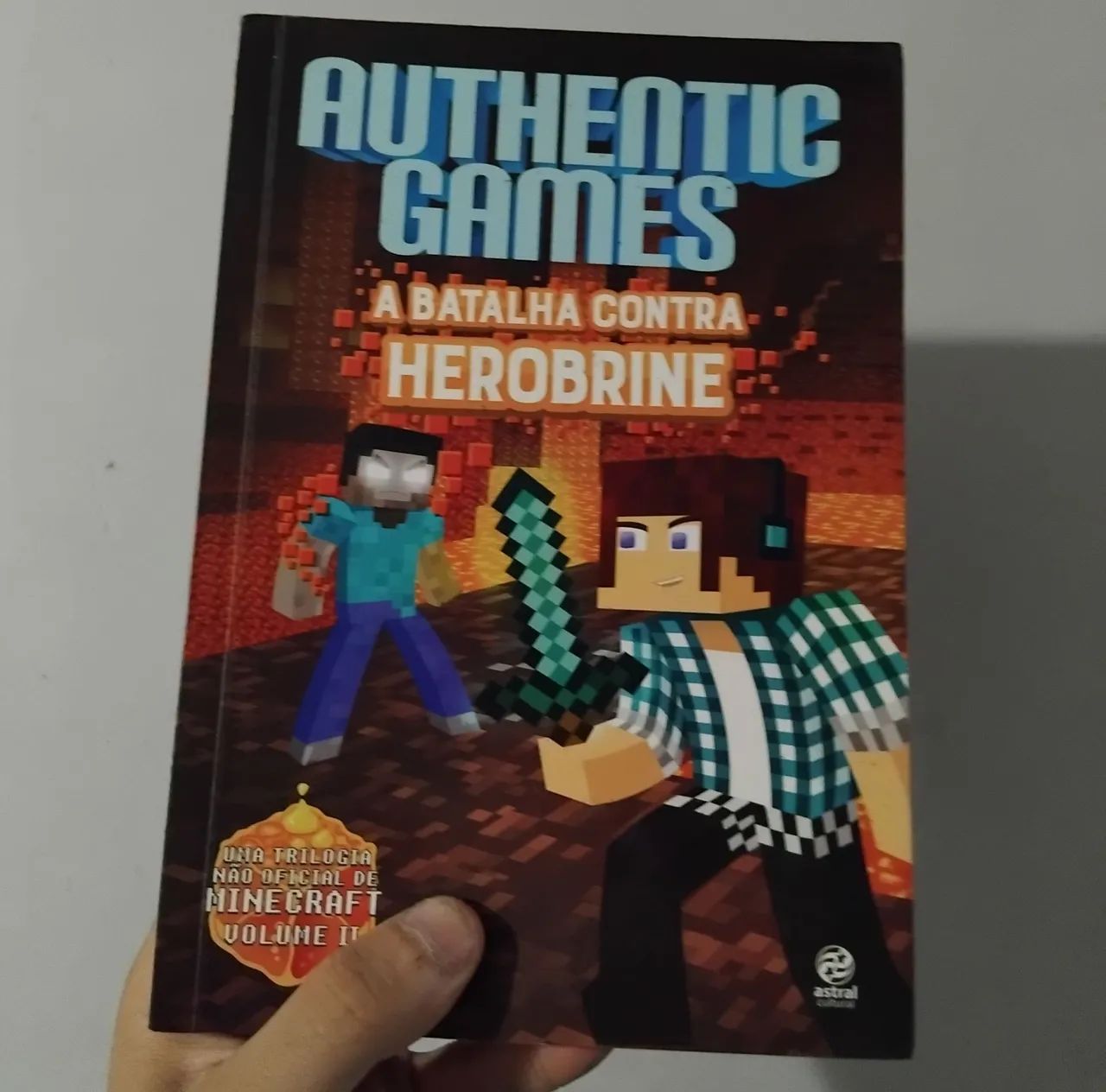 Conjunto 5 Livros infantis de Minecraft Authenticgames  - Foto 3