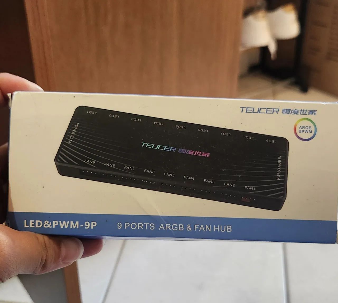 Controlador de Ventoinhas ARGB e PWM Teucer