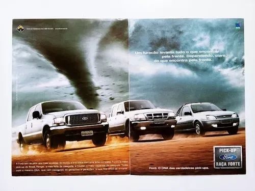 Ford F250, Ranger, Courier - Propaganda original de revista de época - escolha a sua