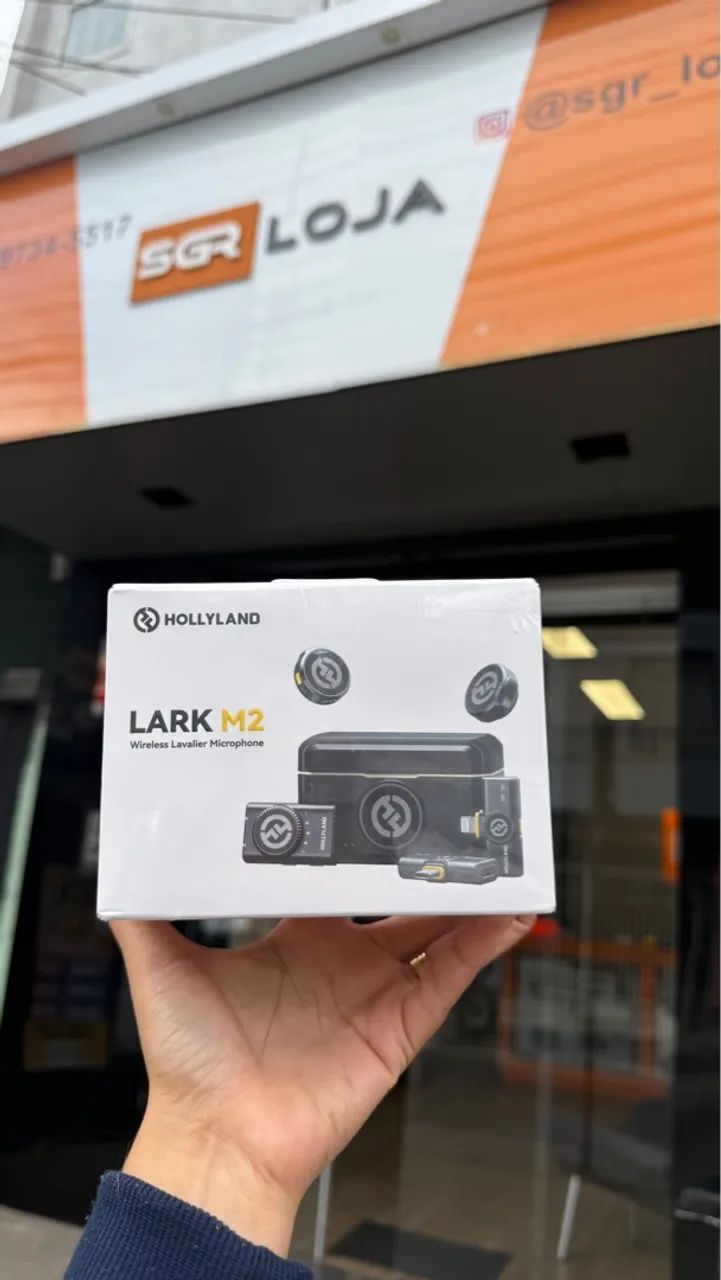 Microfone Hollyland Lark M2 Wireless Lav Lacrado o Microfone dos Influences - Foto 2