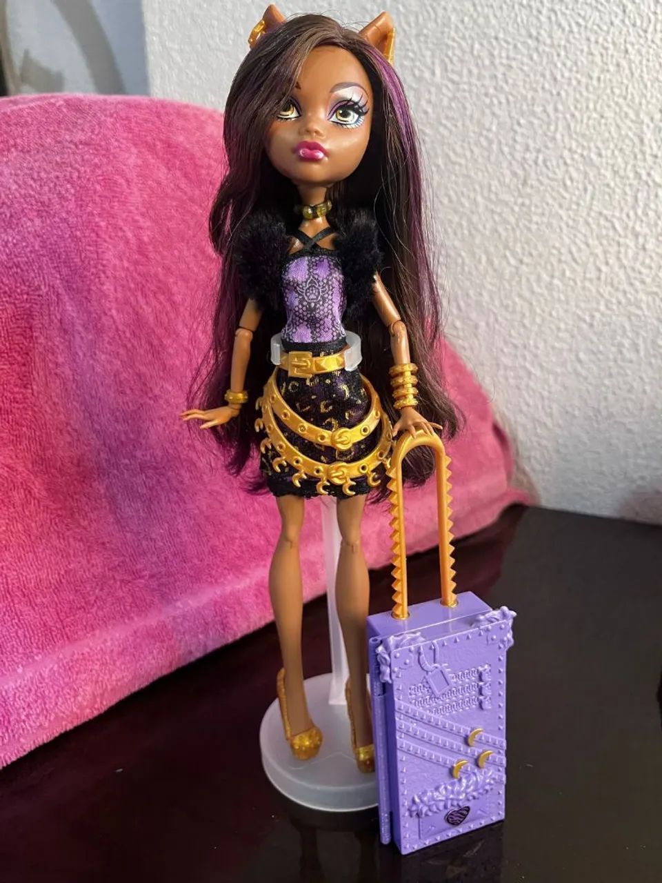 Boneca Monster High Clawdeen Wolf scaris 
