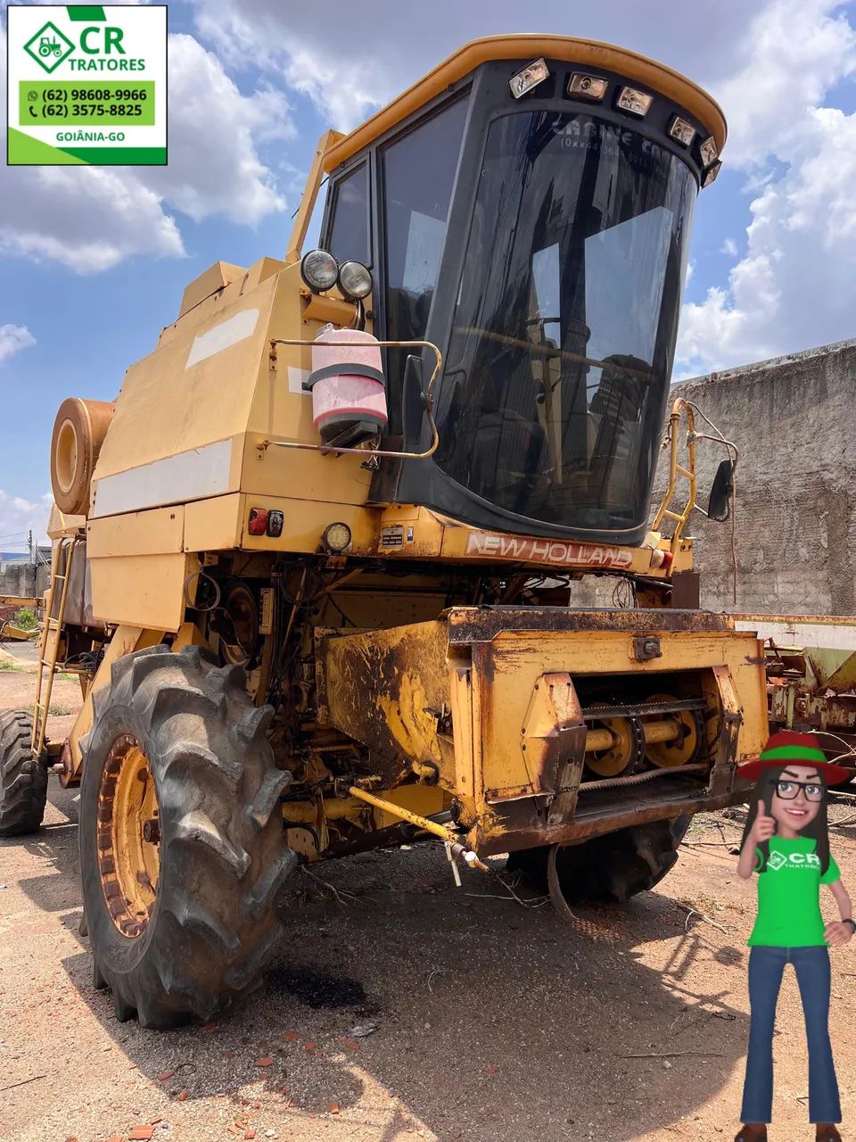 Colheitadeira New HOLLAND 8040 - Foto 3