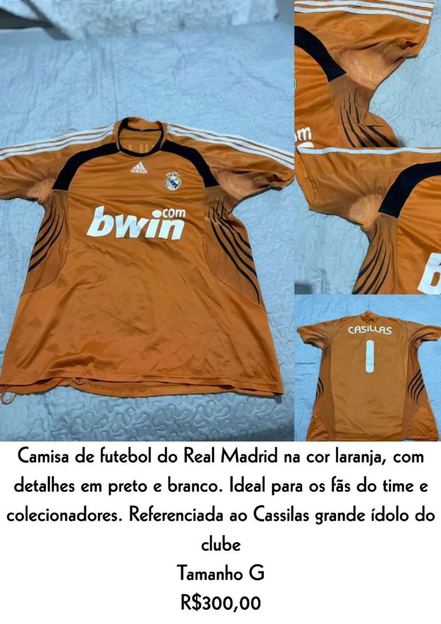 Camiseta de time de futebol para colecionadores  - Foto 3