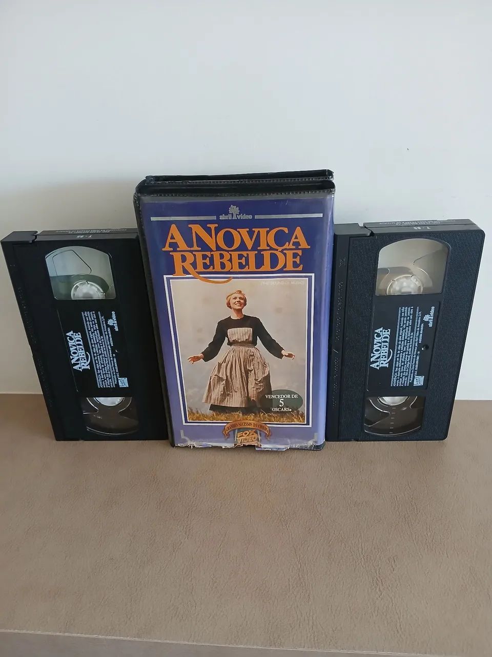 Fita Vhs Dupla A Noviça Rebelde  - Clássico  - Nova 