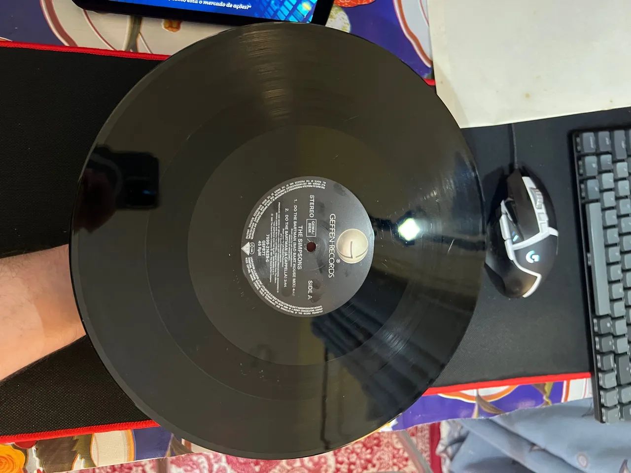Raríssimo Disco de Vinil LP Simpsons Do The Bartman - Foto 4