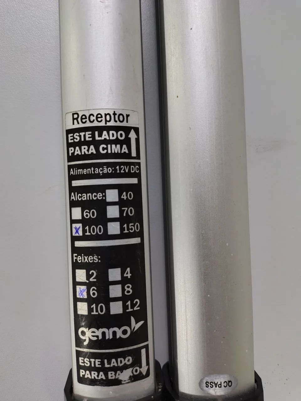 Alarme - Sensor Barreira Genno 100MT 6feixes + Bateria com Carregador + Sirene! Segurança  - Foto 3