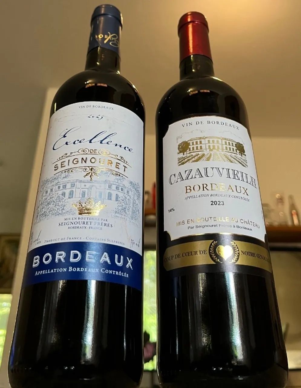 Vinhos Franceses - Excellence De Seignouret E Cazauvieilh