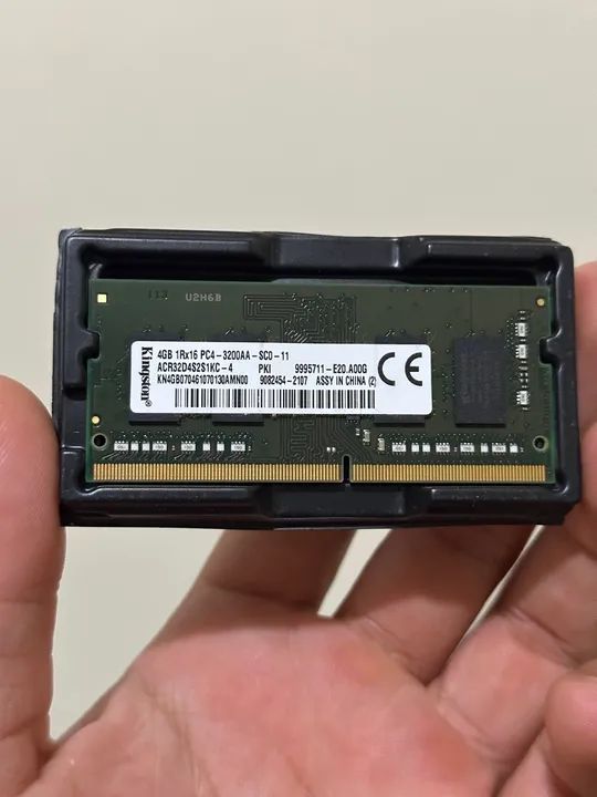 Memória RAM Notebook Kingston 4GB DDR4 3200MHz - Foto 4