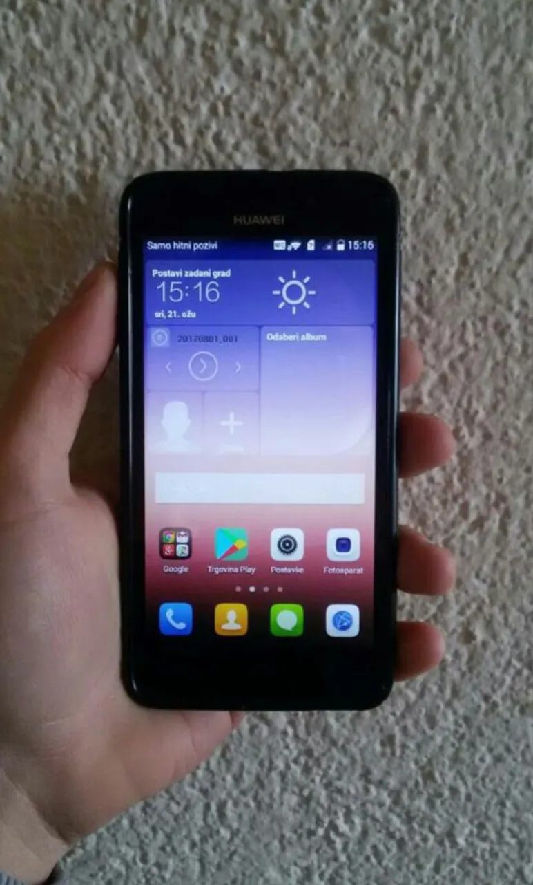 Smartphone huaweii 2chip wife