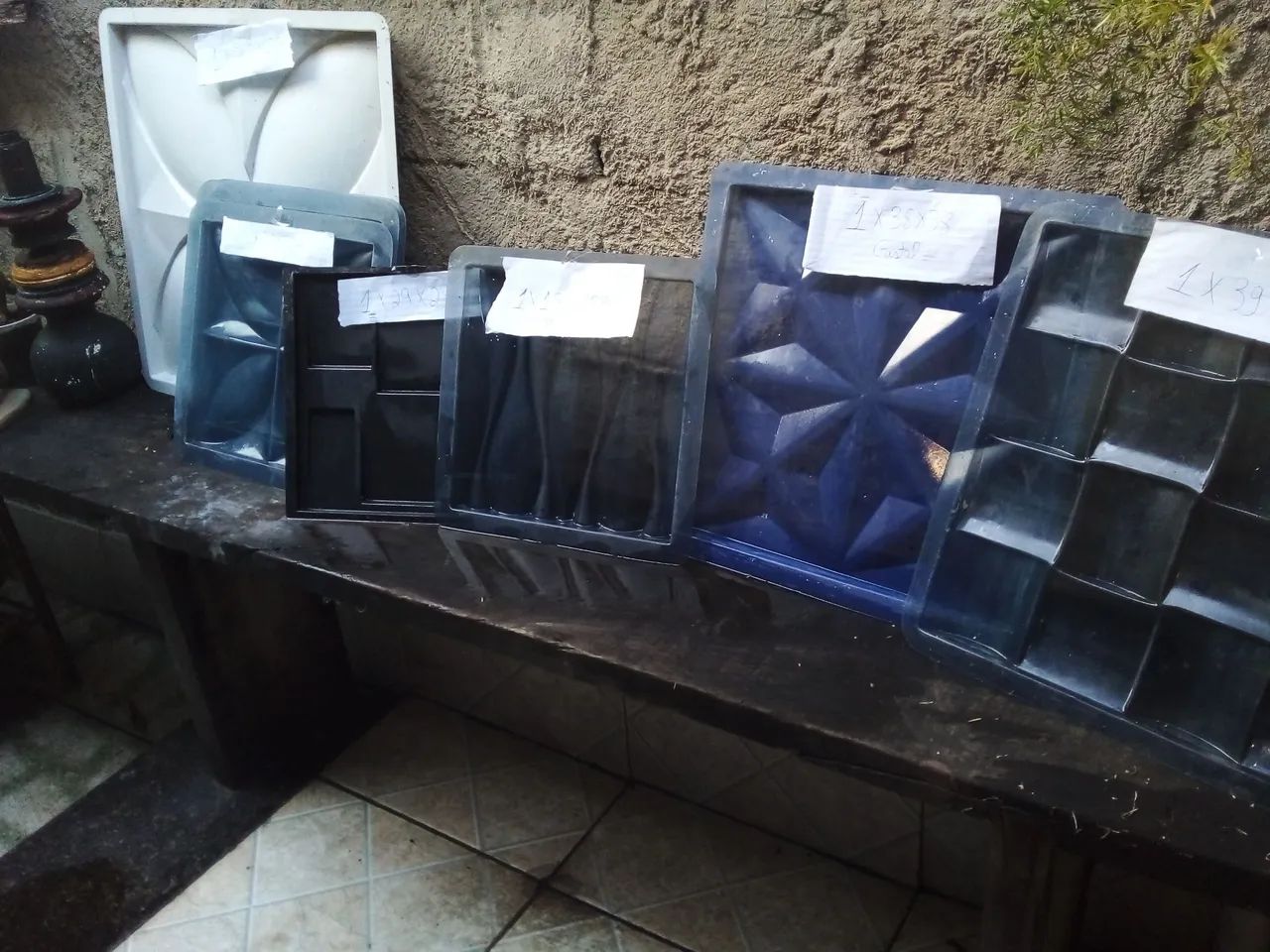 Formas ou molde para gesso