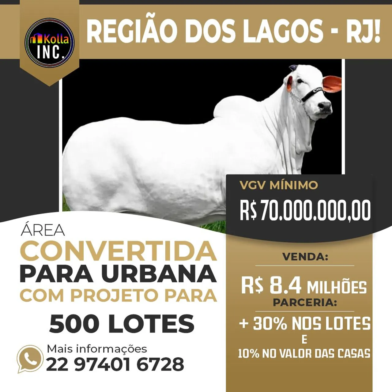 Área $upertop para Loteamento!