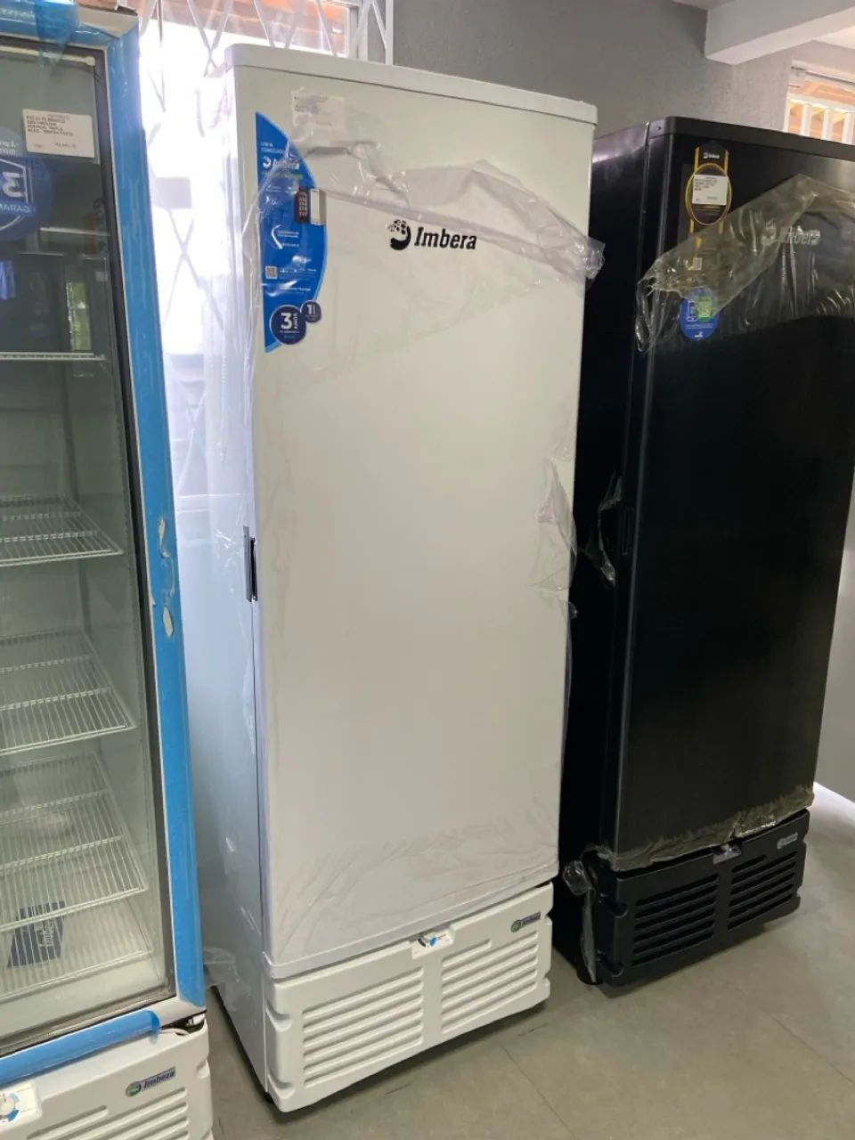 EVZ-21 PS BRANCO FREEZER VERTICAL TRIPLA AÇÃO - IMBERA - Foto 5