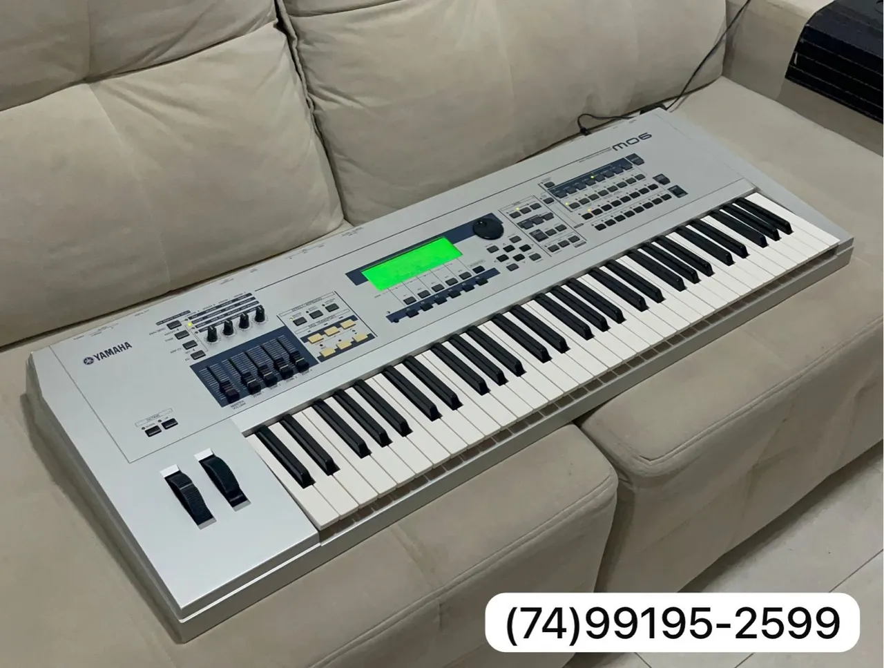 Teclado Yamaha MO6 (mais novo do Brasil)