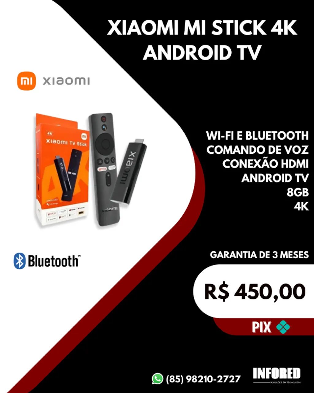 Xiaomi Mi Stick 4k Android TV