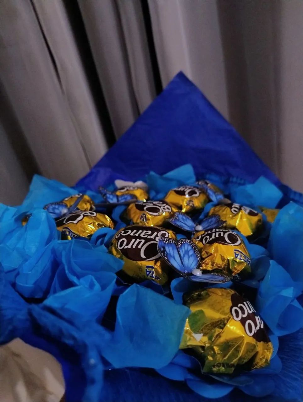 Buquê de Chocolate Ouro